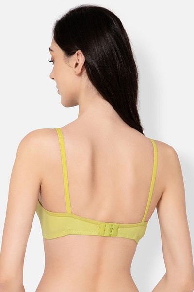 Buy Padded Non-Wired Full Cup T-shirt Bra in Olive Green Online India, Best  Prices, COD - Clovia - BR1804T11