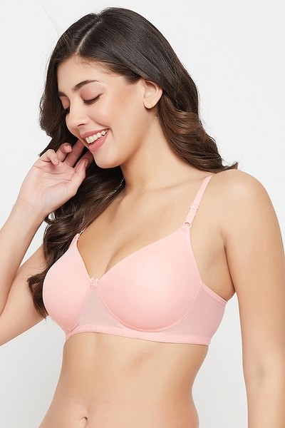 Buy Padded Non-Wired Full Cup Multiway T-shirt Bra in Orange Online India,  Best Prices, COD - Clovia - BR1480A16