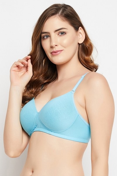 Minimizer Bras For Women Full Coverage Underwire Bras For Heavy Breast 34G  Pastel Blue