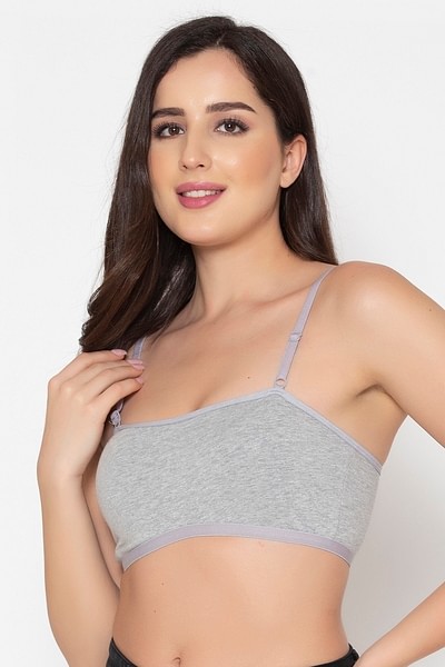 Buy Tweens Women's Cotton Padded, With Removable Pads Wire Free Everyday Bra  Black at