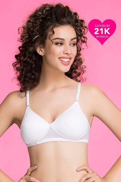 Buy Padded Non-Wired T-Shirt Bra Online India, Best Prices, COD - Clovia -  BR1480P18