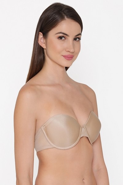 Buy Padded Underwired Multiway Push Up Strapless Bra Online India, Best  Prices, COD - Clovia - BR1293P13