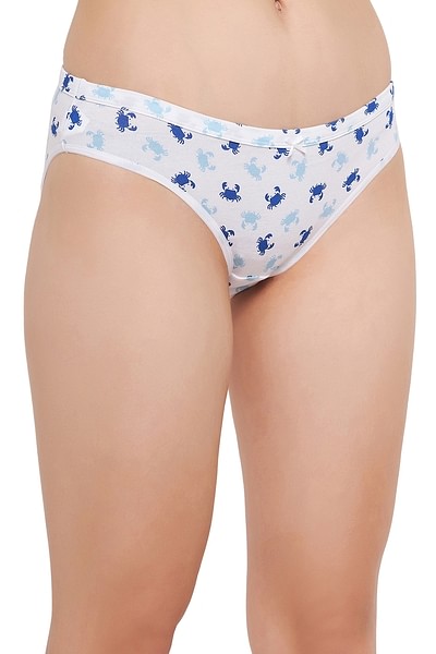 Buy Amante pretty perfect bikini panty-online--Denim White