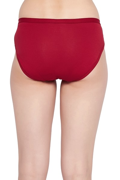 Code Red CODE RED Period Panties for Women with Pocket- Red- 3XL Red XXXL 