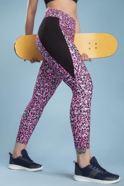 printed activewear leggings