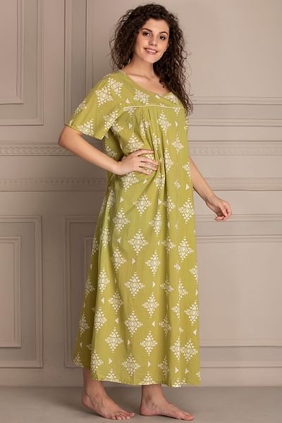 Buy night dress for ladies latest design in India @ Limeroad