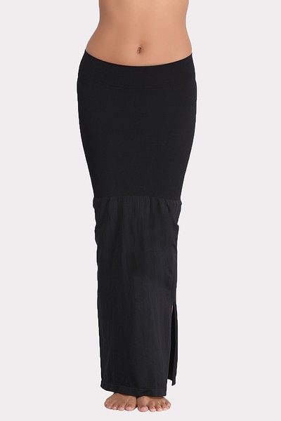 Saree Shapewear Petticoat for Women Skirts Cotton Side Slits Shape