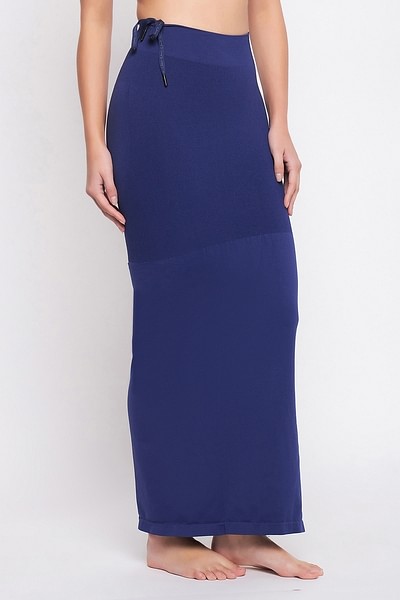 Buy SHYAWAY United Classic Women's Blue Full Elastic Saree Shapewear  Petticoat at