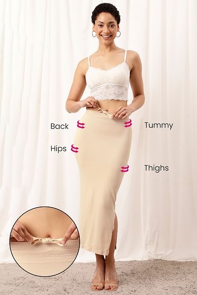 Saree Shapewear with Slide Slit – bare essentials