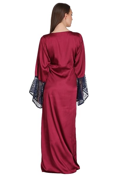Peignoir Nightgown Robe Sets  Serene Comfort