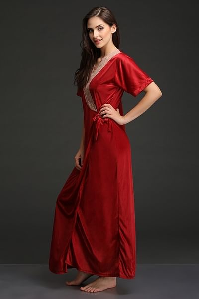 long red night gown