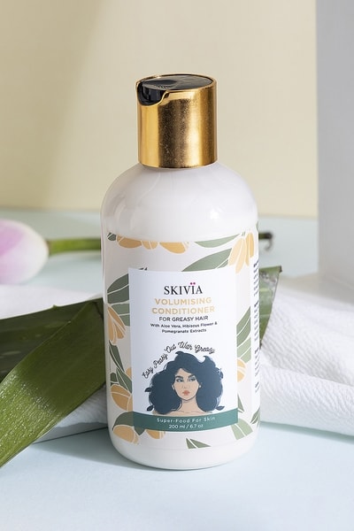 Buy Skivia Volumising Conditioner For Greasy Hair with Aloe Vera & Lavender  Oil - 200 ml Online