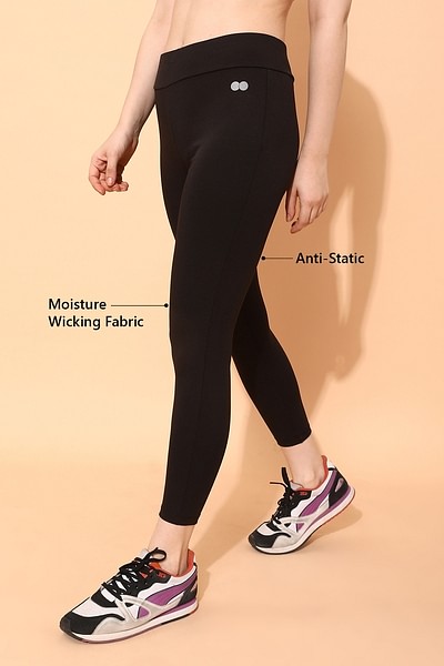 CRZ YOGA Ulti-Dry Workout Leggings for Women 25'' - No Front Seam Yoga  Pants with Pockets High Waisted Fitness Gym Tights