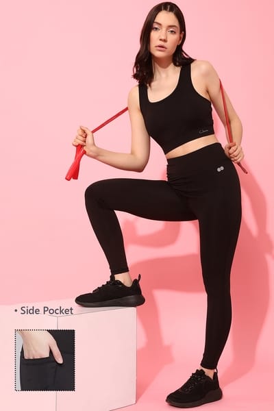 High Rise Centre Seam Gym Tights
