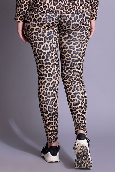 High Waisted Leopard Print Legging | Women's Activewear Boutique
