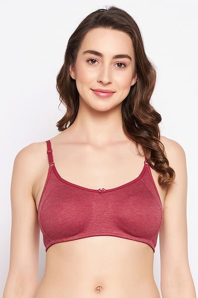 Seamless t top shirt bra