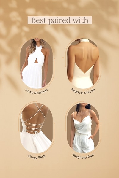 sachin and babi light blue dress Perkies: Your Ultimate Solution for Backless and Strapless Wedding Dre main image 0