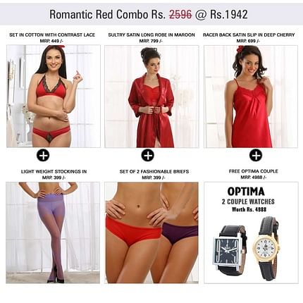 Combos For Couples Briefs - Buy Combos For Couples Briefs online in India