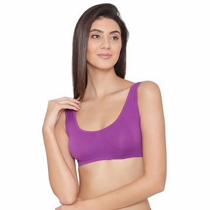 padded non wired sports bra