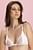 Cotton Rich Non-Padded Front Open Plunge Bra In White