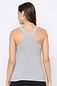 Cotton Tank Top In Grey_9