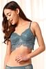 Buy Non-Padded Underwired Full Cup Self-Patterned Longline Bralette in Teal  Blue - Lace Online India, Best Prices, COD - Clovia - BR5018R03