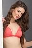 Buy Non-Padded Non-Wired Front Open Plunge Bra in Coral Pink - Cotton Rich  Online India, Best Prices, COD - Clovia - BR0766P14