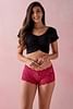 Buy Low Waist Boyshorts in Magenta - Lace Online India, Best Prices, COD -  Clovia - PN2656P14