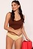 Buy Low Waist Bikini Panty in Cream Colour Online India, Best