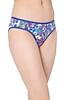 Low Waist Floral Print Bikini Panty in Multicolour