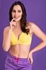 Buy Mid Waist Hipster Panty in Yellow- Cotton Online India, Best Prices,  COD - Clovia - PN3310U02