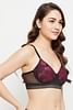 Buy Padded Non-Wired Full Cup Bra in Magenta - Lace Online India, Best  Prices, COD - Clovia - BR1000W14