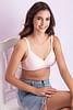 Buy Garmera Soft Cotton Non Padded Emmbee Bra - Pink [Size - 36D] {GARM-Non  PD-BR-500} at