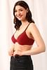 Buy Level 1 Push-Up Padded Underwired Demi Cup Plunge T-shirt Bra