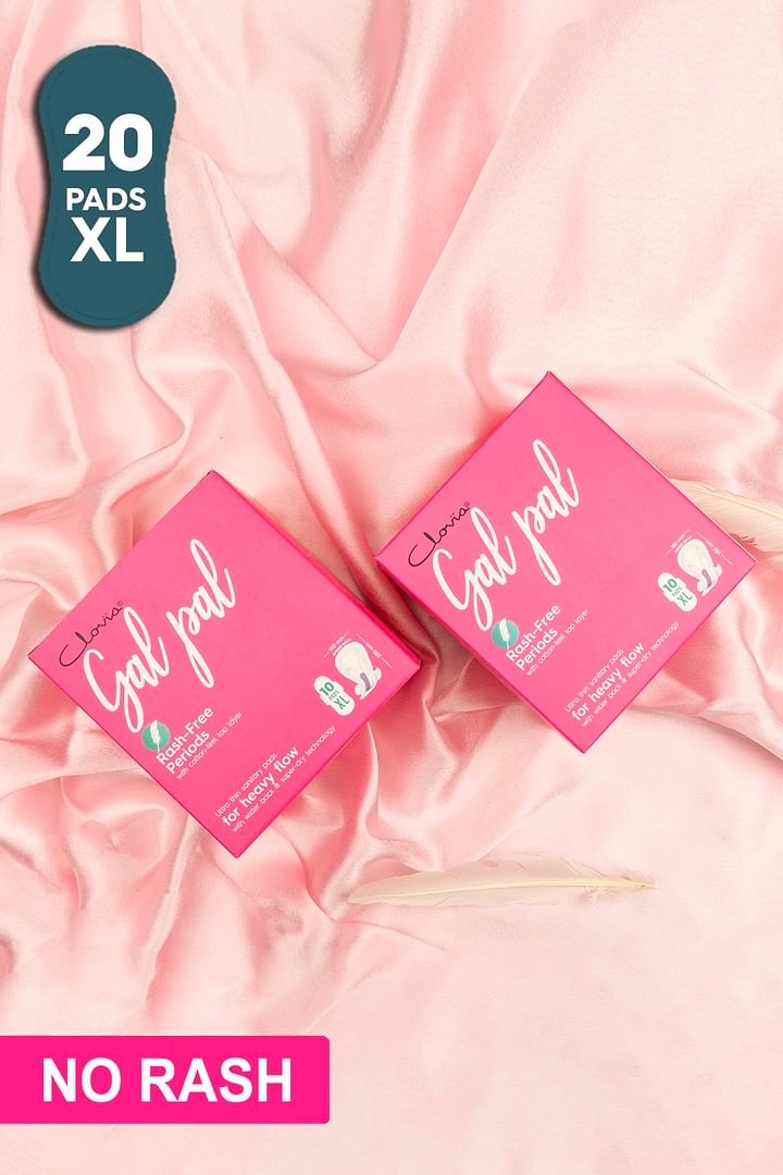 Buy Rash Free Sanitary Pads for Women - Pack of 20 (XL+ Size)