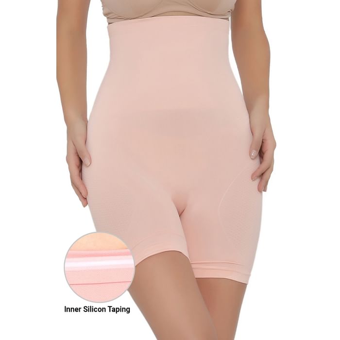 

Clovia 4-In-1 Shaper - Tummy, Back, Thighs, Hips In Orange - SW0025R16