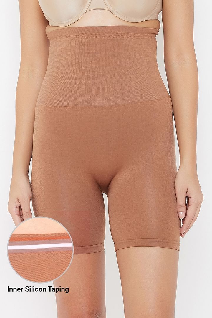 Buy 4-In-1 Shapewear - Tummy, Back, Thighs, Hips in Brown Online