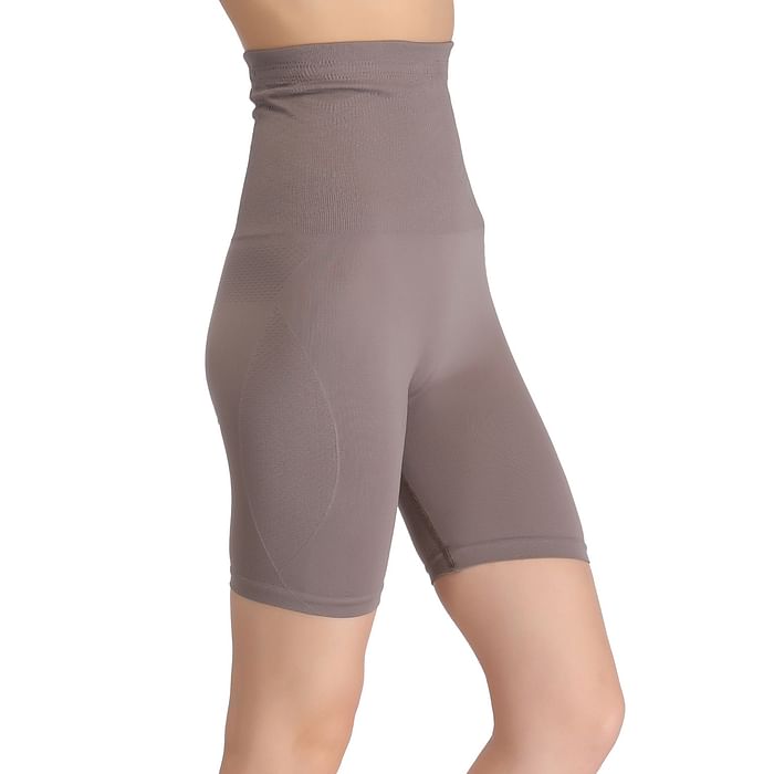 

Clovia 4-In-1 Shaper - Tummy, Back, Thighs, Hips - Grey - SW0007P01, Light grey