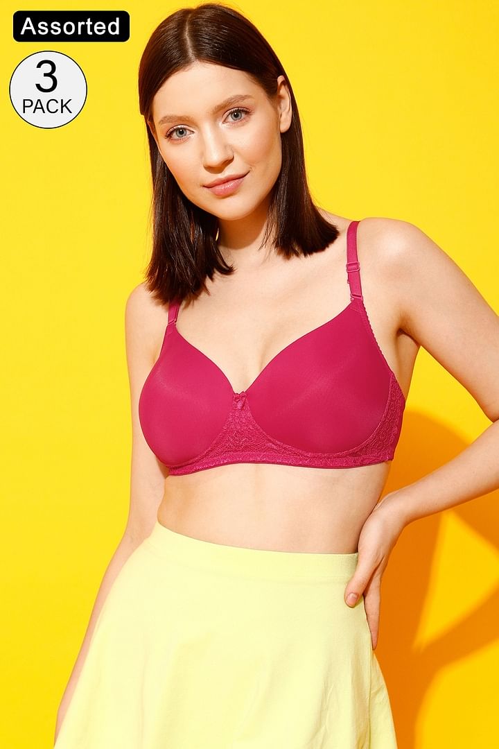 Pack Of 3 High Quality Material Padded Bra at Rs 900, Mumbai