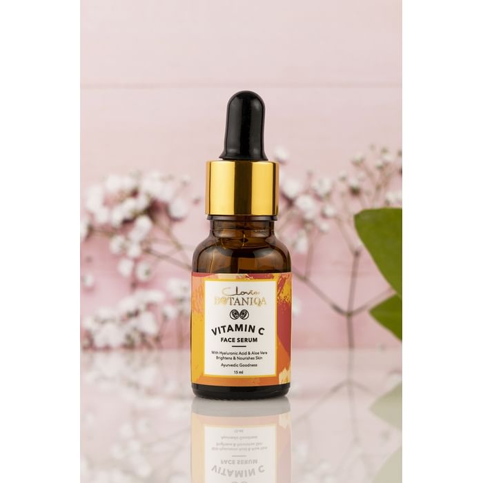 

Clovia Vitamin C Mini Serum with Hyaluronic Acid & Aloe Vera by Clovia Botaniqa - 15 ml - BQFM01S39, Transparent