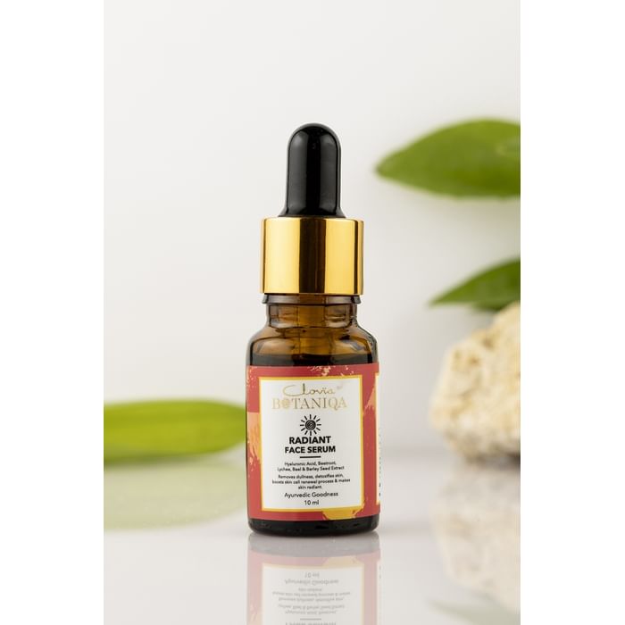 

Clovia Radiant Mini Face Serum with Hyaluronic Acid & Lychee Extract by Clovia Botaniqa - 10 ml - BQFS07S04, Red