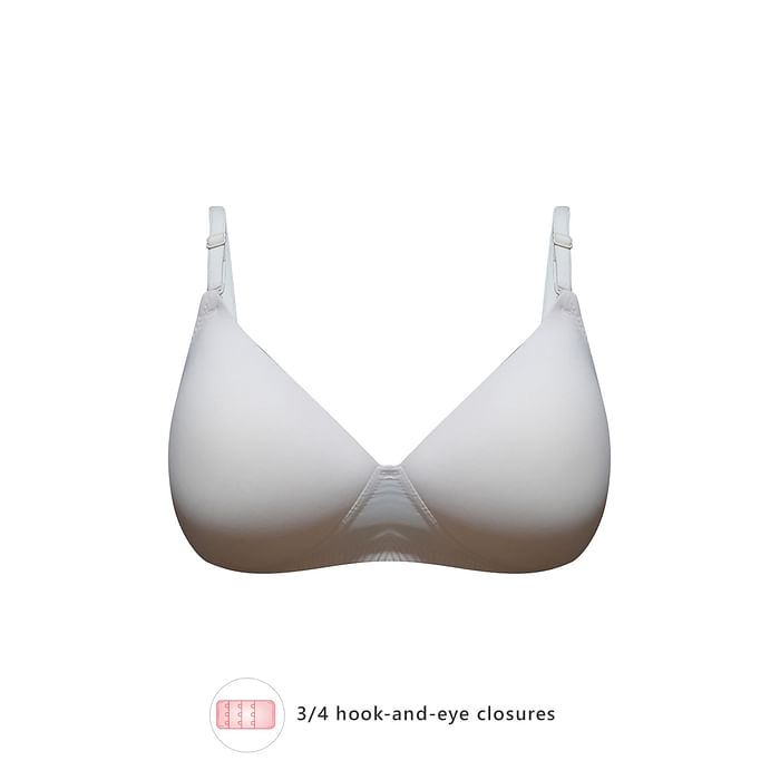 

Clovia Padded Non-Wired Full Cup Multiway T-shirt Bra in Cream colour - BR1277M24, Nude-colour