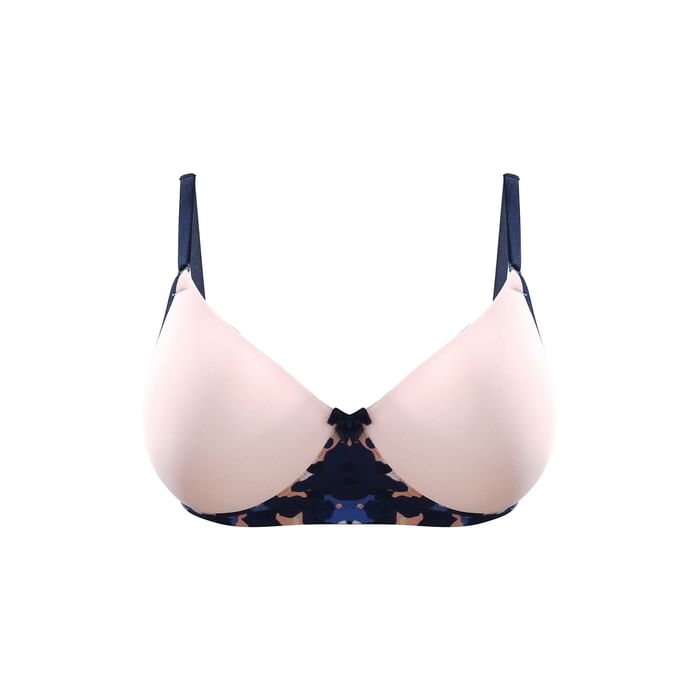 

Clovia Padded Non-Wired Full Cup T-shirt Bra in Baby Pink - BR1897O22, Light pink