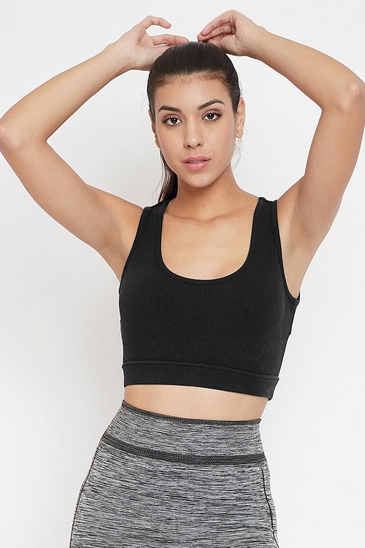 Sports Bra with Cutout Back