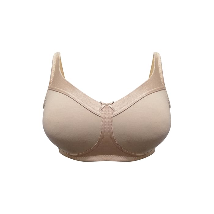 

Clovia Non-Padded Non-Wired Full-Figure Bra in Nude Colour - Cotton - BR2339P24