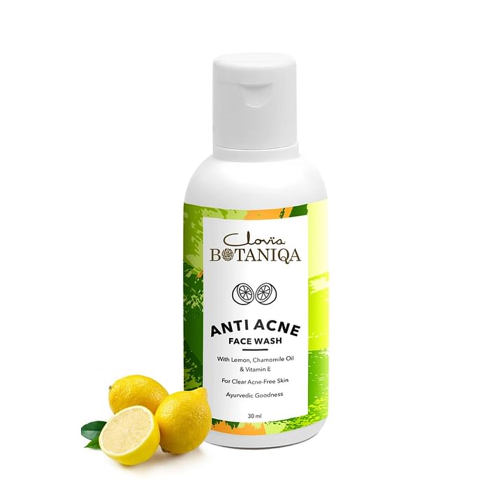 

Clovia Clovia Botaniqa Anti-Acne Mini Face Wash with Chamomile Oil & Vitamin E - 30 ml - BQFS03W39, Transparent