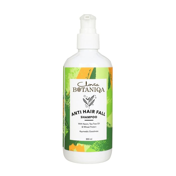 

Clovia Clovia Botaniqa Anti-Hair-Fall Shampoo with Ayurvedic Formula - Jojoba Oil, Neem & Tea Tree - 300 ml - BQH001S18, White