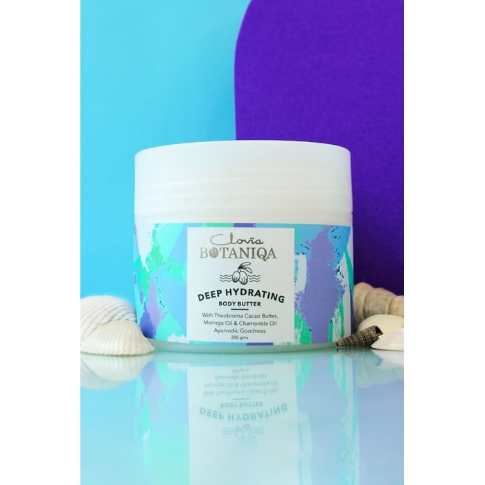 

Clovia Deep-Hydrating Butter with Shea Butter, Cocoa & Moringa by Clovia Botaniqa - 200gm - BQB003B18, White