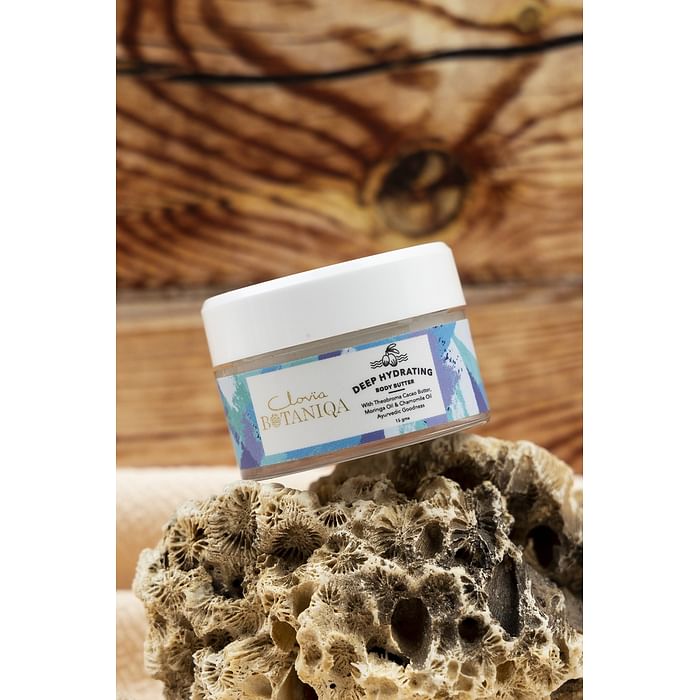 

Clovia Deep Hydrating Mini Body Butter with Shea Butter & Cocoa by Clovia Botaniqa - 15gm - BQBS03B18, White