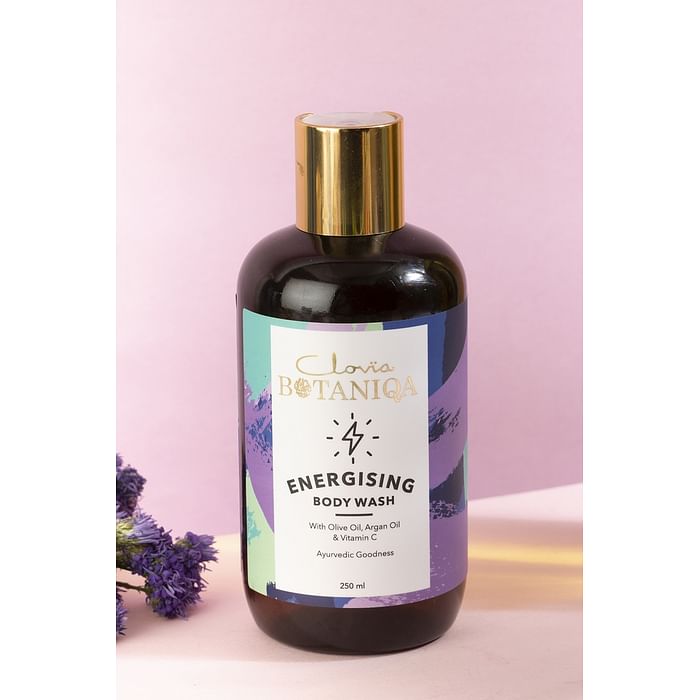 

Clovia Unisex Energising Body Wash with Ayurvedic Formula with Olive & Argan Oil by Clovia Botaniqa - 250 ml - BQB007W39, Transparent